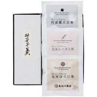 【お中元】菓心谷常 絹ごし羊羹(抹茶)1本・お茶3種セット≪供給期間：2026/6/16～2026/8/3≫ / 常温 送料無料 ようかん 詰め合わせ セット