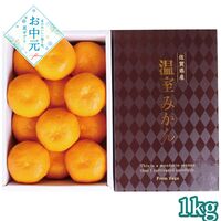 【お中元】佐賀県産 ハウスみかん1kg≪供給期間：2026/7/1～2026/8/3≫ / 常温 送料無料 みかん ミカン セット