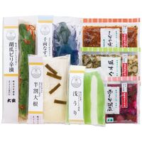 【お中元】京つけもの大安 味さわやか 直CC-36≪供給期間：2026/6/16～2026/8/3≫ / 冷蔵 送料無料 漬け物 浅漬け 詰め合わせ セット