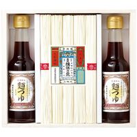 【お中元】揖保乃糸 手延素麺揖保乃糸・麺つゆ詰合せ KAT-30A≪供給期間：2026/6/16～2026/8/3≫ / 常温 送料無料 そうめん 詰め合わせ セット
