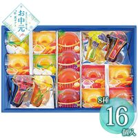 【お中元】金澤兼六製菓 デリシュ・ボヌール TDL-30R≪供給期間：2026/6/16～2026/8/3≫ / 常温 送料無料 ゼリー 詰め合わせ セット