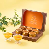 【上代厳守】「銀座千疋屋」 銀座まるごとみかんぜりぃ 6個 / 常温 送料無料 ゼリー ギフト プレゼント