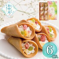 【お中元】KOMETE 花束のデザート6個入≪供給期間：2026/6/16～2026/8/3≫ / 常温 送料無料 お菓子 詰め合わせ セット