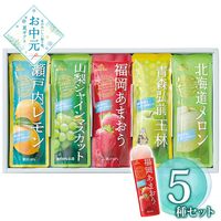 【お中元】涼甘 凍らせて楽しむ 日本の果実 RK-A≪供給期間：2026/6/16～2026/8/3≫ / 常温 送料無料 アイス シャーベット 詰め合わせ セット