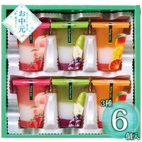 【お中元】ひととえ 3層デザートジュレパフェ ～国産フルーツ入り～ JPD-15≪供給期間：2026/6/16～2026/8/3≫ / 常温 送料無料 詰め合わせ セット