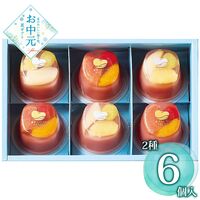 【お中元】ひととえ 贅沢フルーツの水ようかん FYA-20≪供給期間：2026/6/16～2026/8/3≫ / 常温 送料無料 羊羹 詰め合わせ セット