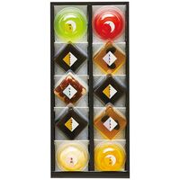 【お中元】ひととえ 菓と果 ゼリー詰合せ KKD-10≪供給期間：2026/6/16～2026/8/3≫ / 常温 送料無料 ゼリー 詰め合わせ セット