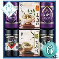 【お中元】やま磯 海苔・茶漬・ふりかけ詰合せ 味ぐるめ-6A≪供給期間：2026/6/16～2026/8/3≫ / 常温 送料無料 国産海苔 詰め合わせ セット