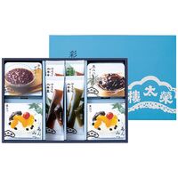 【お中元】榮太樓總本鋪 甘味詰合せ 彩瀬 SA1≪供給期間：2026/6/16～2026/8/3≫ / 常温 送料無料 あんみつ ようかん 詰め合わせ セット