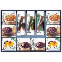 【お中元】榮太樓總本鋪 甘味詰合せ 彩瀬 SA3≪供給期間：2026/6/16～2026/8/3≫ / 常温 送料無料 あんみつ ようかん 詰め合わせ セット