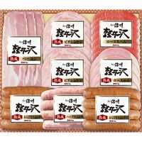 【お歳暮】長野 「信州ハム」 爽やか信州軽井沢ギフト（ロースハム、ベーコン、生ハム、ポークウインナー×2、ハーブポークウインナー、ビアシンケン×2） ≪11月10日から順次発送開始≫ / 冷蔵 送料無料 ギフト 詰め合わせ セット