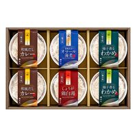 【お歳暮】奈良 「池利」 カップで手軽にお湯かけスープ素麺 ≪11月10日から順次発送開始≫ / 常温 送料無料 ギフト 詰め合わせ セット そうめん