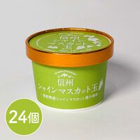 信州シャインマスカット玉 24個 / アイス 葡萄 ぶどう ブドウ 送料無料