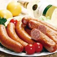 鹿児島黒豚荒挽きウィンナー 120g×5P / 冷蔵 送料無料 ウインナー ソーセージ あらびき