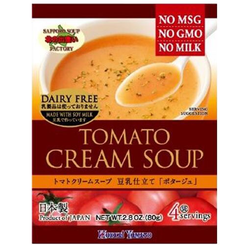【倉入れ】 トマトクリームスープ豆乳仕立て (ケース入数：32,ロット：4)