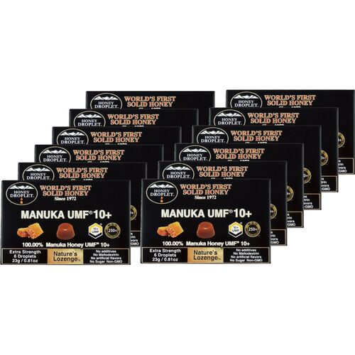マヌカハニーUMF１０＋ ドロップレット　1ダース