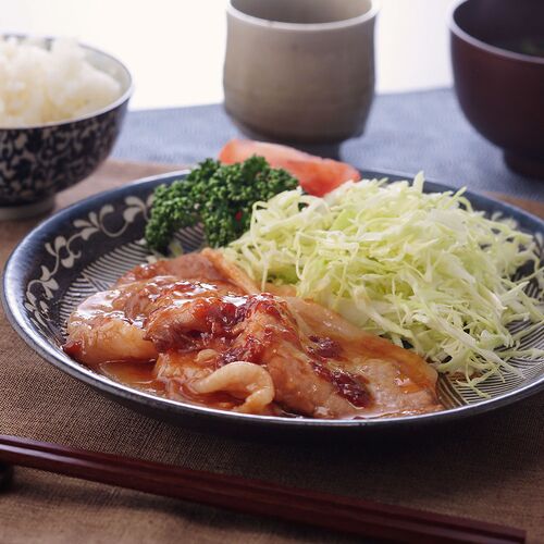 鹿児島県産黒豚使用 ロース生姜焼き A