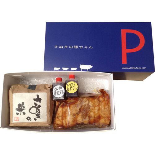 香川 さぬき米とオリーブ豚チャーシュー丼セット