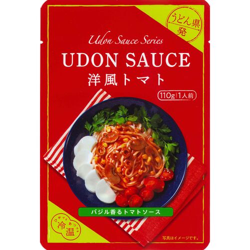 【倉入れ】 香川 宝食品 UDON SAUCE 洋風トマト (ケース入数：3,ロット：10)