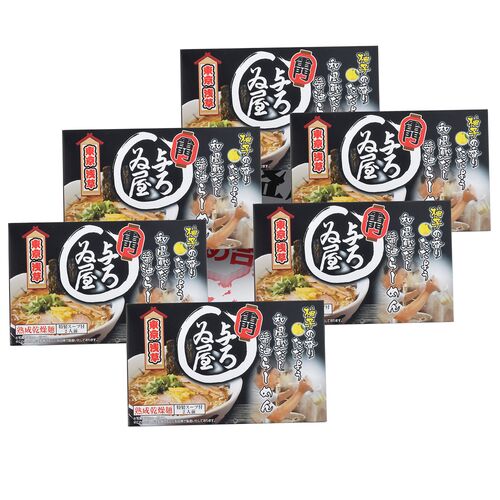 東京ラーメン 「与ろゐ屋」 醤油味 乾麺12食