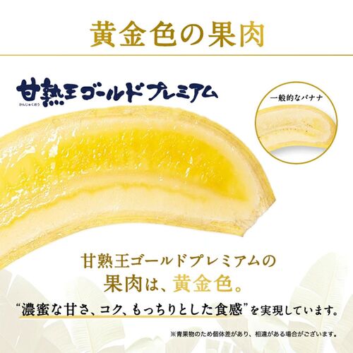 甘熟王ゴールドプレミアムバナナ 9～11パック