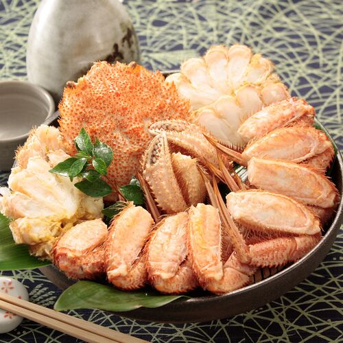 かに三昧 （ズワイガニ400g、毛がに350g、タラバガニ脚500g）