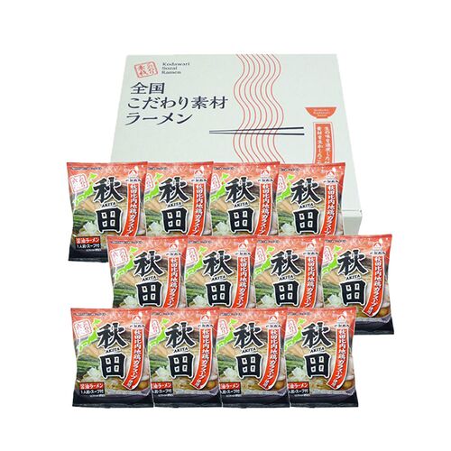 秋田 醤油ラーメン12食セット