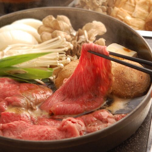 滋賀 「松喜屋」 近江牛すきやき ロース・モモ・バラ700g