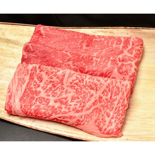 滋賀 「松喜屋」 近江牛すきやき・しゃぶしゃぶ用 ロース・モモ300g