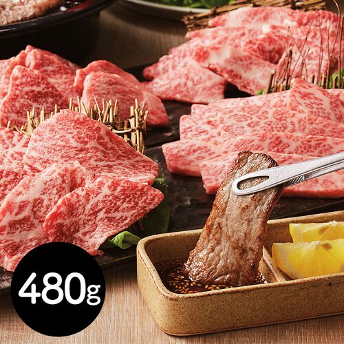 三重 松阪牛焼肉食べ比べセット ロース、カルビ、もも、バラ 各120g