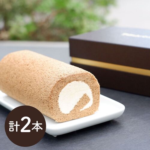 長野 軽井沢 「ミカド珈琲」 旧軽モカロールケーキ2本セット