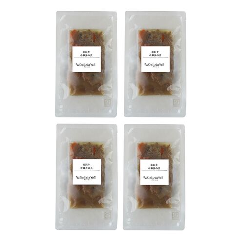 山形 「デリシャエール」 米沢牛中華丼の具セット 4食