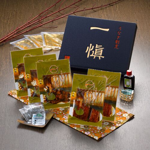 うなぎ割烹 「一愼」 蒲焼と一愼ひつまぶしセット