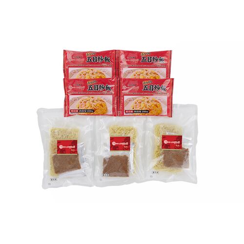 東京 「赤坂四川飯店」監修 担々麺&五目炒飯セット （担々麺セット×3、五目炒飯×4）
