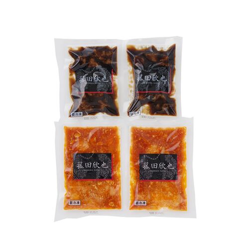 「菰田欣也」監修 本格中華2種セット （エビチリソース×2、酢豚×2）