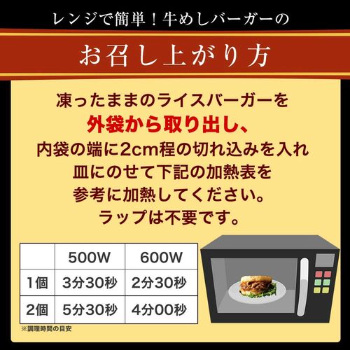 松屋 牛めしバーガーセット（30食入)