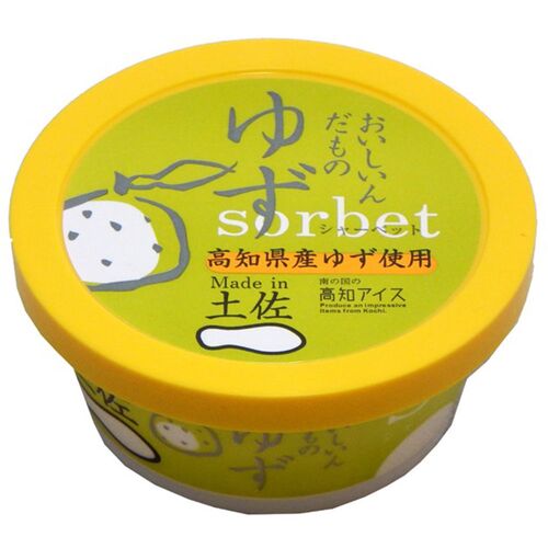【倉入れ】 ゆずシャーベット (ケース入数：16,ロット：6)