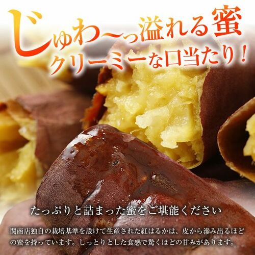 茨城県産 紅はるか 冷凍焼き芋 2.0kg(500g×4袋)