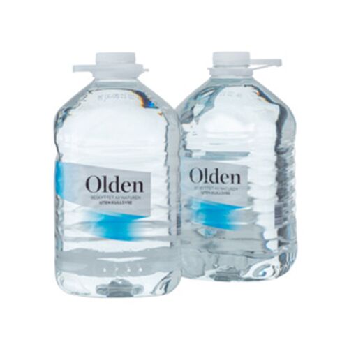 北欧ノルウェーの天然水オルデン 5000ml×4本 / ミネラルウォーター Olden 鉱泉水 軟水 送料無料