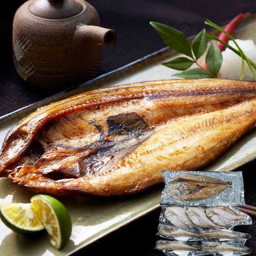 北海道産 一夜干し詰合せ （ほっけ×1、かれい×3、姫鱈×4） / 送料無料