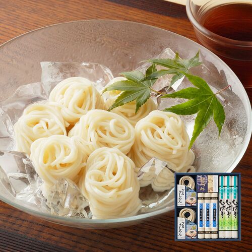 【上代厳守】めん詰合せ AHS-33 / 送料無料 きしめん そうめん 素麺 冷麦 名古屋 ギフト 乾麺