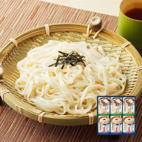 【上代厳守】夏の麺詰合せ WS-30 各3食 / 送料無料 きしめん うどん 名古屋 ギフト 半生麺