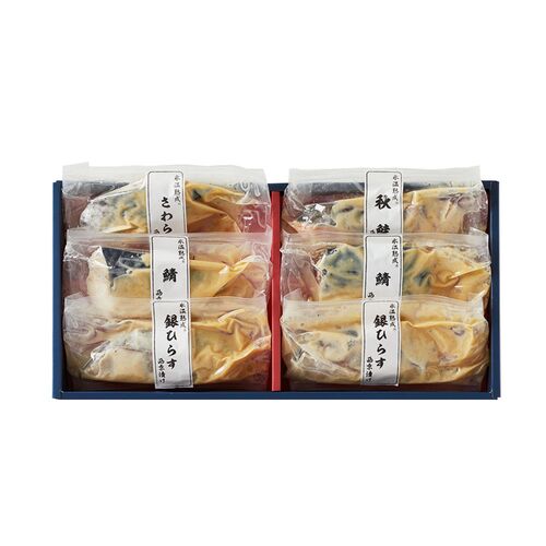 【父の日】鳥取 「山陰大松」 氷温熟成 西京漬けギフトセット6切《お届け期間：6月14日～6月15日》