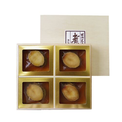 山梨 「かいや」 あわび磯煮 4粒 / 鮑 アワビ ギフト 送料無料