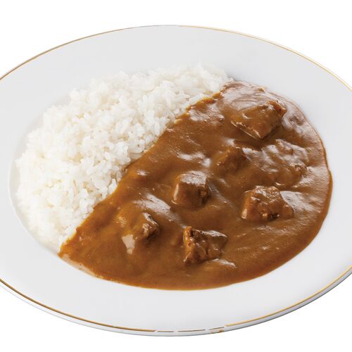 【倉入れ】東京・六本木 「レストランリューズ」 飯塚隆太監修 4種の果物で煮込んだビーフカレー（ケース入数：21, ロット：1）