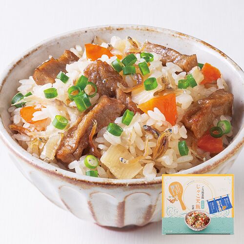 【倉入れ】「阿藻珍味」 じゃこ天飯の素 2合炊き（ケース入数：14, ロット：2）