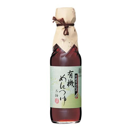 【倉入れ】広島 「寺岡有機醸造」 有機めんつゆ2倍（ケース入数：12, ロット：3）