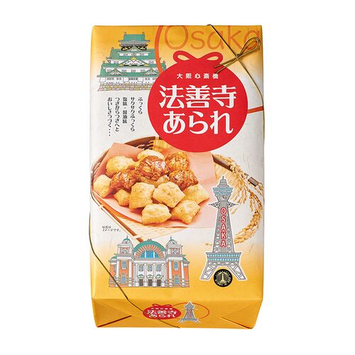 【倉入れ】「法善寺あられ」 大阪風景あられ L箱（ケース入数：12, ロット：10）