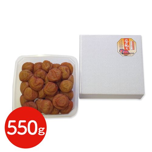 和歌山 紀州蜂蜜梅 「紀の和み」 白箱 550g / 梅干し うめぼし 南高梅 ギフト 送料無料