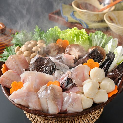 「関とら本店」 あんこう鍋うどんセット （あんこう350g、あんこうつみれ60g、冷凍うどん180g） / 送料無料